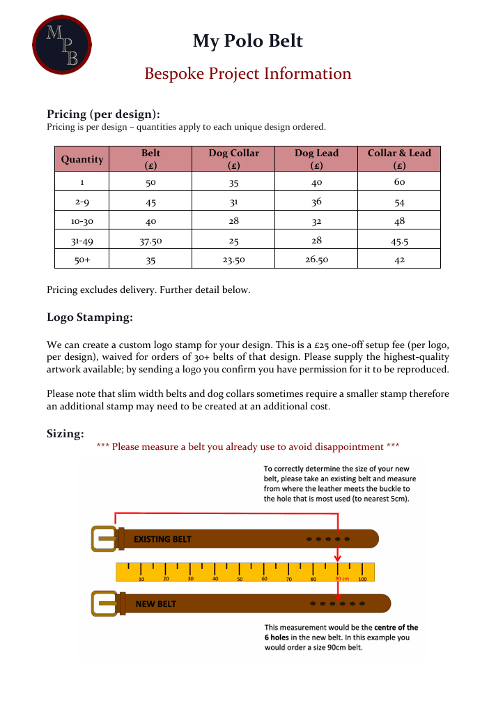 Customer Information Page 1